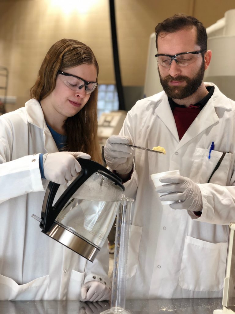 students in laboratory