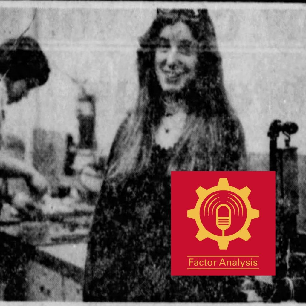 Jill Fratini stands in a lab